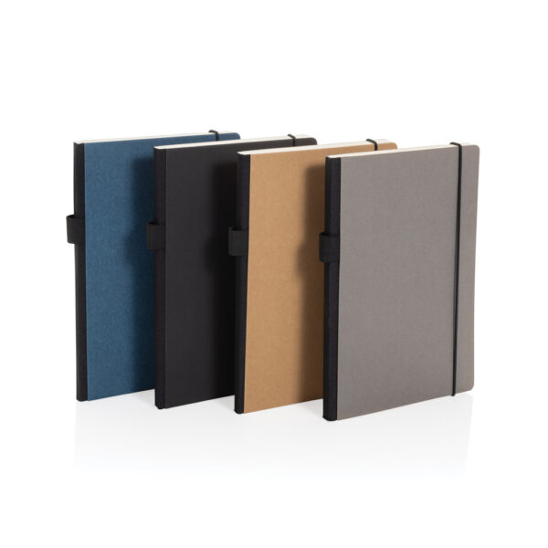 A5 deluxe kraft hardcover notebook - Black