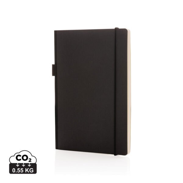 A5 deluxe kraft hardcover notebook - Black