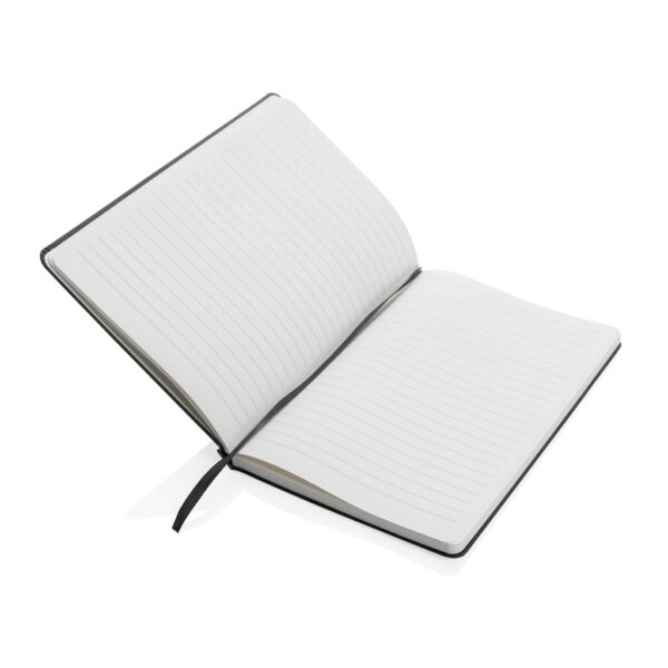 A5 Impact stone paper hardcover notebook - Black