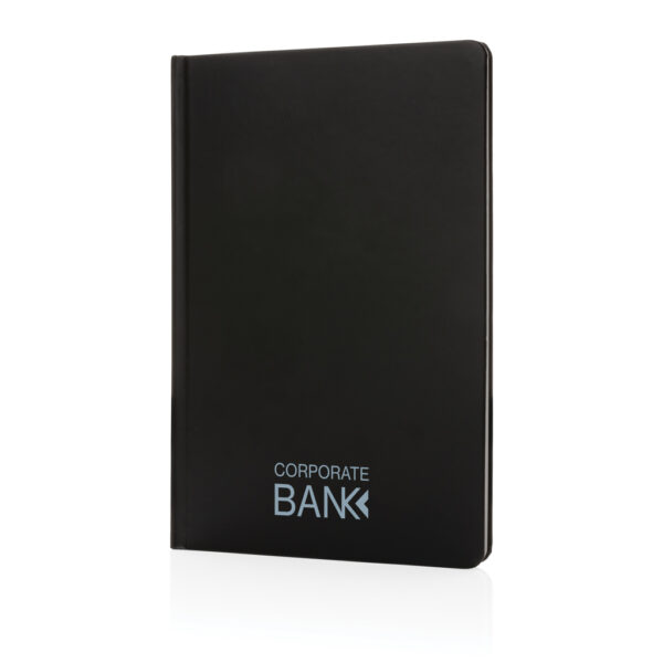 A5 Impact stone paper hardcover notebook - Black