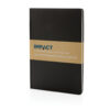 A5 Impact stone paper hardcover notebook - Black