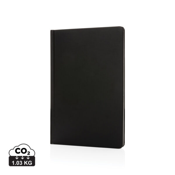 A5 Impact stone paper hardcover notebook - Black