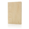 Kavana wood print A5 notebook - Light Brown