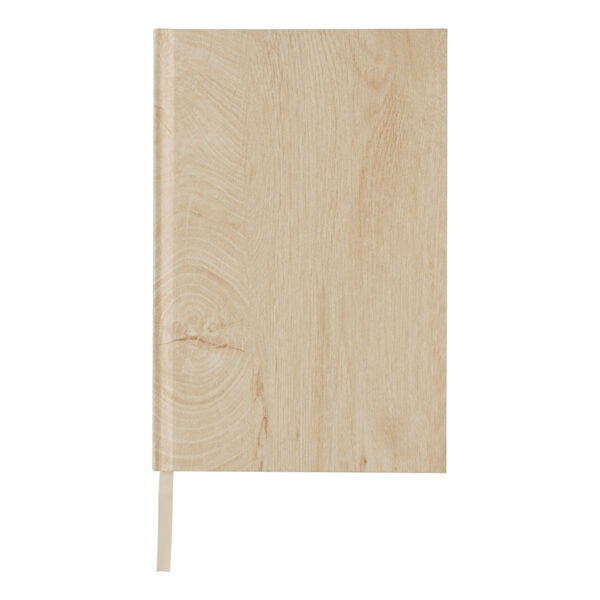 Kavana wood print A5 notebook - Light Brown