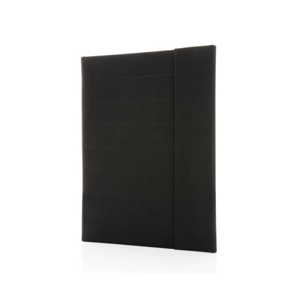 Impact Aware? A4 portfolio with magnetic closure - Black