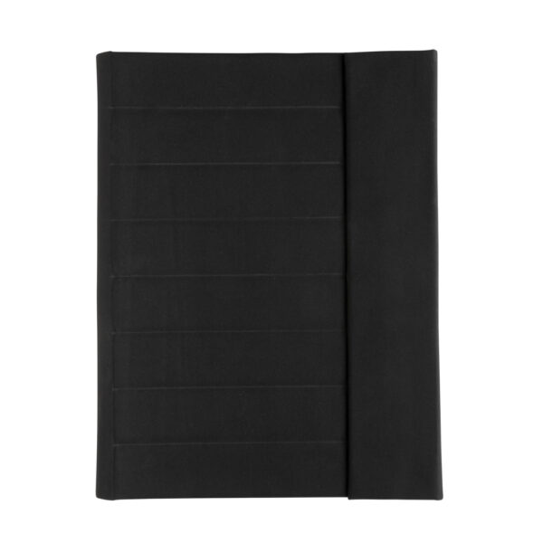 Impact Aware? A4 portfolio with magnetic closure - Black