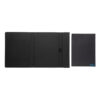 Impact Aware? A4 portfolio with magnetic closure - Black