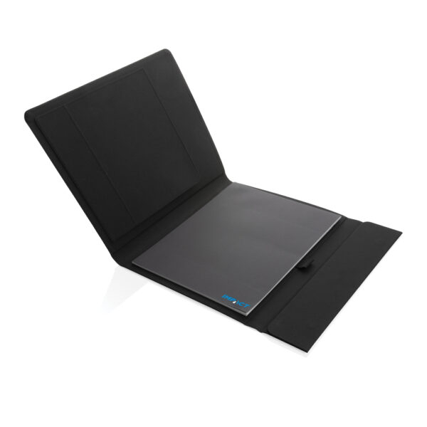 Impact Aware? A4 portfolio with magnetic closure - Black