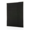 Impact Aware? A4 portfolio with magnetic closure - Black