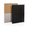 Impact Aware? A4 portfolio with magnetic closure - Black