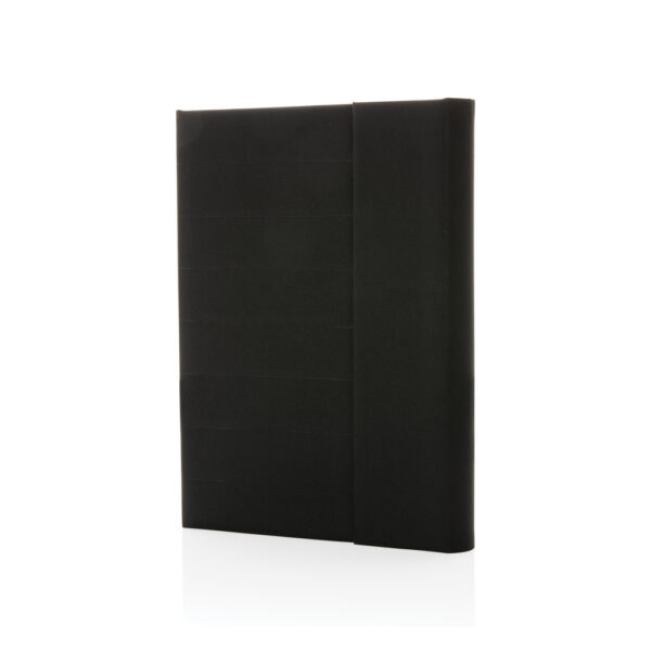 Impact Aware? A5 notebook with magnetic closure - Black