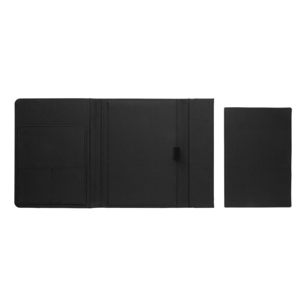 Impact Aware? A5 notebook with magnetic closure - Black