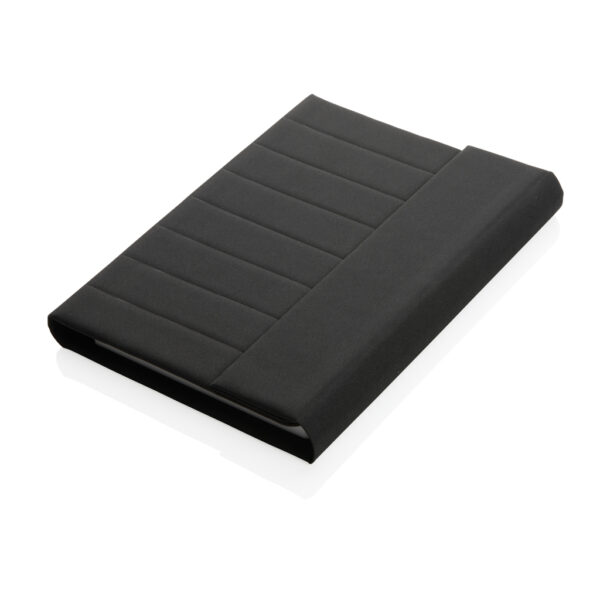 Impact Aware? A5 notebook with magnetic closure - Black