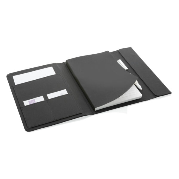 Impact Aware? A5 notebook with magnetic closure - Black