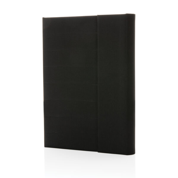 Impact Aware? A5 notebook with magnetic closure - Black