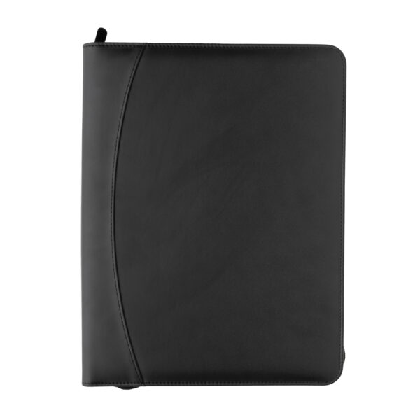 RCS rPU deluxe tech portfolio with zipper - Office Supplies