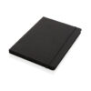 GRS certified RPET A5 notebook - Black