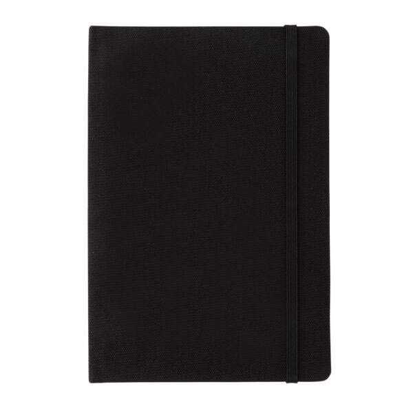 GRS certified RPET A5 notebook - Black