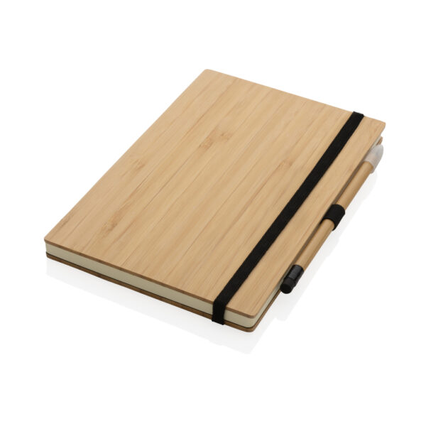 Bamboo notebook and infinity pencil set - Notebooks