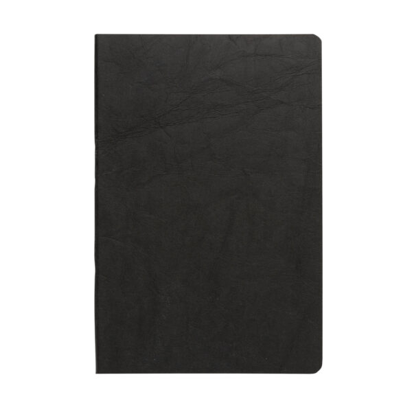 Salton A5 GRS certified recycled paper notebook - Black