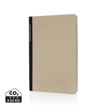 Stylo Sugarcane paper A5 Notebook - Black