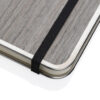 Treeline A5 wooden cover deluxe notebook - Grey