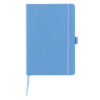 Sam A5 RCS certified bonded leather classic notebook - Sky Blue