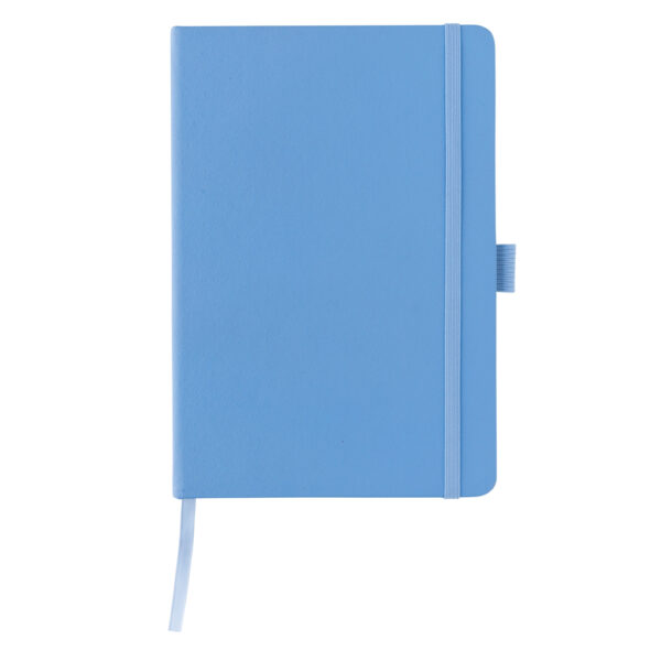 Sam A5 RCS certified bonded leather classic notebook - Sky Blue