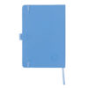 Sam A5 RCS certified bonded leather classic notebook - Sky Blue