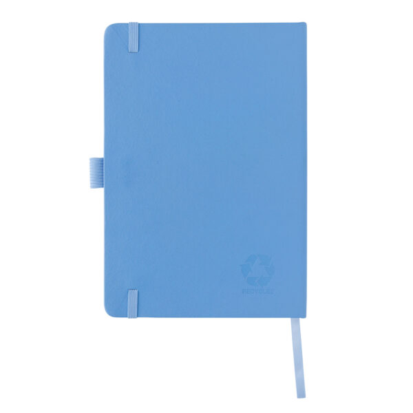 Sam A5 RCS certified bonded leather classic notebook - Sky Blue