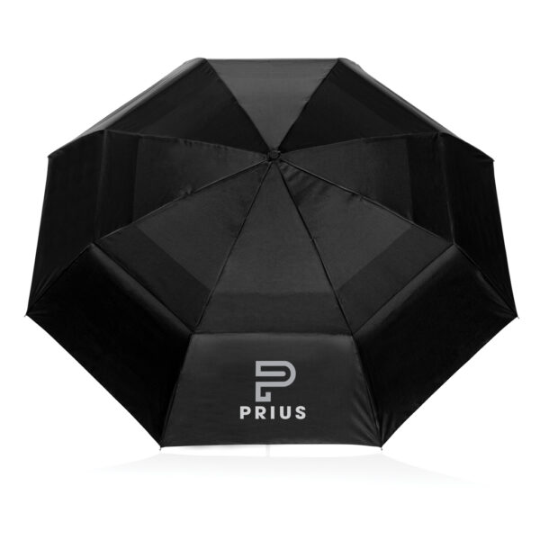 Swiss Peak Aware™ Tornado 27” pocket storm umbrella - Umbrellas