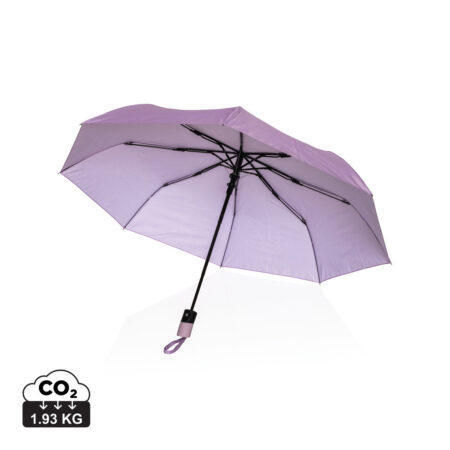 21" Impact AWARE™ 190T mini auto open umbrella - lavender