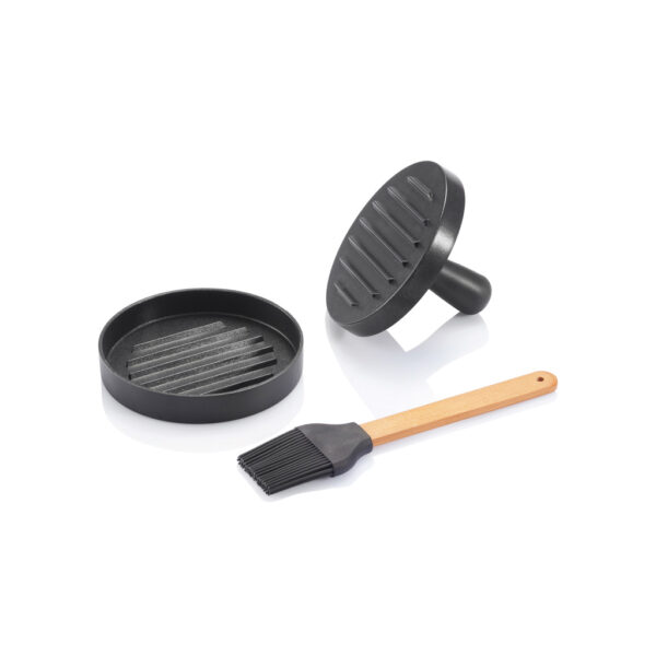 BBQ set with hamburger press and brush - Home & Barware