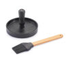 BBQ set with hamburger press and brush - Home & Barware