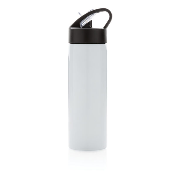 Sport bottle with straw - White - Water Bottles