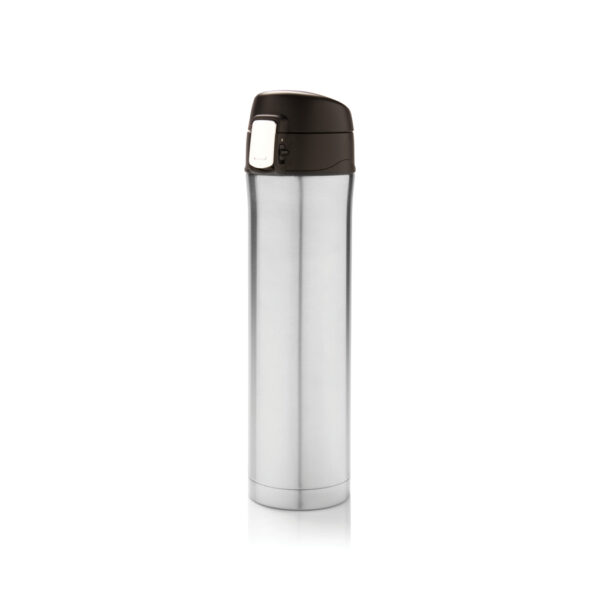 Easy lock vacuum flask - Silver