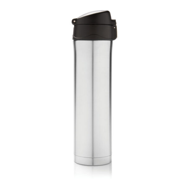 Easy lock vacuum flask - Silver