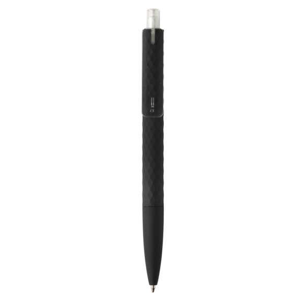 X3 black smooth touch pen - Transparent