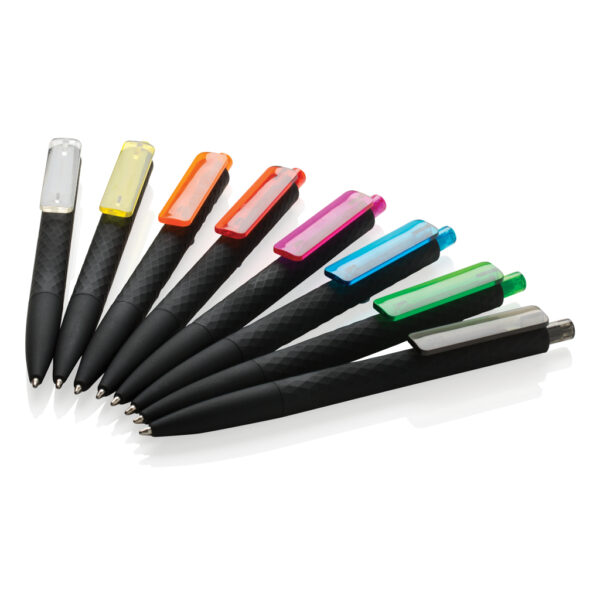 X3 black smooth touch pen - Transparent