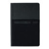 A5 Deluxe notebook with smart pockets - Black