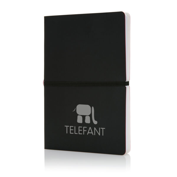 Deluxe softcover A5 notebook - Black