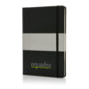 Deluxe hardcover A5 notebook - Black