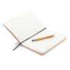 A5 notebook with bamboo pen including stylus - Notebooks