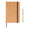 A5 notebook with bamboo pen including stylus - Notebooks