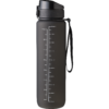 Bottle with Time Markings - White Black Blue  - Sustainable products, Water Bottles