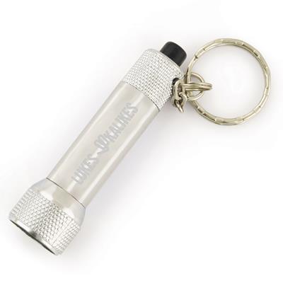 Keyring Torch - Silver