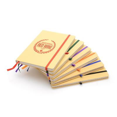 A5 Natural Nebraska Recycled Notebook - Amber Dark Green Purple White Red Blue Black  - Express Range, Notebooks, Office