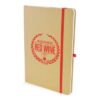 A5 Natural Nebraska Recycled Notebook - Amber Dark Green Purple White Red Blue Black  - Express Range, Notebooks, Office