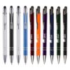 Beck Stylus Plus Ball Pen - Amber Blue Dark Blue Green Purple Red White Black Silver  - Express Range, Office, Pens