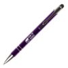 Beck Stylus Plus Ball Pen - Amber Blue Dark Blue Green Purple Red White Black Silver  - Express Range, Office, Pens